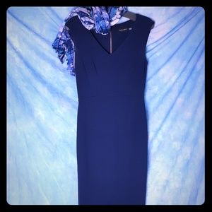 Royal Purple Ivanka Trump Crepe Dress size 4